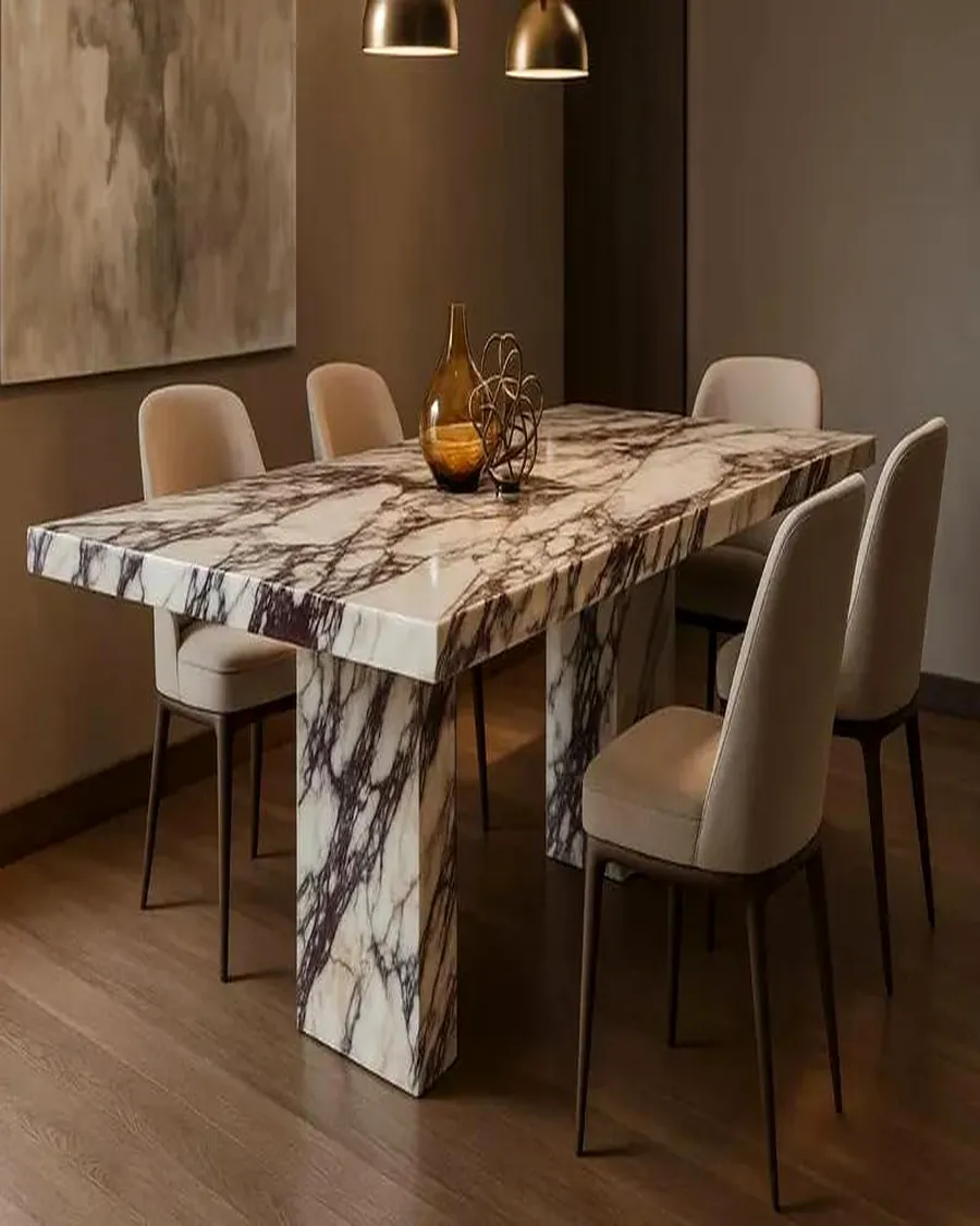 Dining & Living Tables — handcrafted marble from Agra