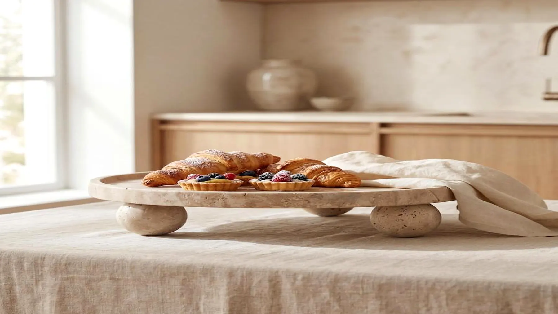 Serving Platters by Authentic Jewels of Marble